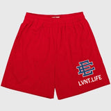 Eric Emanuel EE Shorts LVNT. LYFEEE Summer Basketball Mesh Quick-Drying Shorts