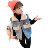 Girl Jacket Unisex Thickened Autumn and Winter
