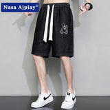 Nasa Shorts Cowboy Shorts for Men Summer Trendy