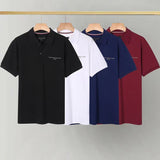 Tommy T Shirts Tommy Spring and Summer Men's Lapel Short Sleeve Polo Shirt