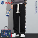 Nasa Sweatpants Sports Pants Men's Spring and Summer Loose Casual