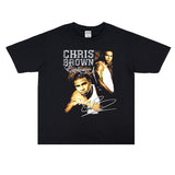 Rock Star T Shirt Printed T-shirt Short Sleeve Men and Women