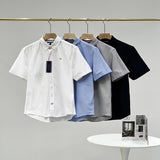 Tommy T Shirts Tommy Men's Embroidery Casual Cotton Short Sleeve Shirt