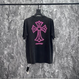 CHH Chrome Heart T Shirts Sanskrit Cross Short Sleeve