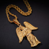 Jewelry Hip Hop Angel Pendant Necklace Angel Pieces