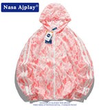 Nasa Sun Protection Shirt Sun Protection Clothing Men's Summer Ultra-Thin Couple Wind Shield