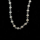 Chrome Heart Necklace Round Ball Necklace Men