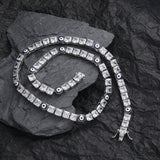 Zircon necklace devil's eye zircon tennis chain