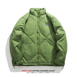 Men Coat Men's Winter Warm and Loose All-Matching Couple Cotton-Padded Clothes Casual Jacket