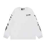 Vlone Sweatshirts Autumn/Winter Letter Pattern Crew Neck