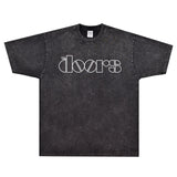 Rock Star T Shirt the Doors Logo T-shirt Rock Band American Style Loose Printed Short Sleeve