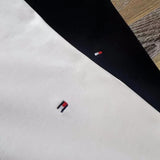 Tommy T Shirts Casual Business Embroidered Lapel Men and Women Couple Short Sleeve Polo Shirt