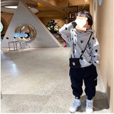 Boy Jacket Children's Sweater Spring and Autumn Fashion Brand Love Coat Top Western Style