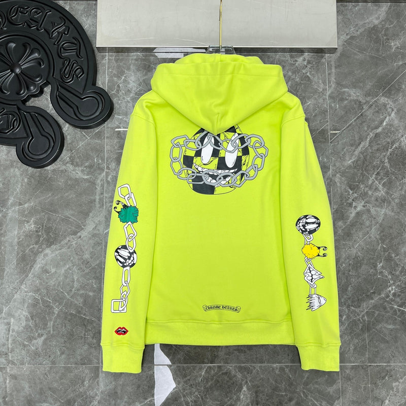 CHH Chrome Heart Hoodie Chrome Hearts Matty Boy Graffiti Smiley Hoodie Sweater