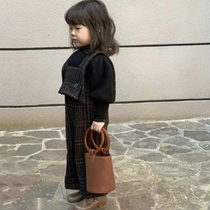 Girl Jacket Girls' Autumn and Winter Suit