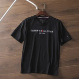 Tommy T Shirts Tommy Letter Short Sleeve T-shirt Comfortable and Breathable