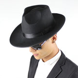 Walter White Hats Men's Women's Dress Hat Fedora Hat All-Match British Woolen Fall Winter Fashion Xu Wenqiang