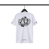 CHH Chrome Heart T Shirts Back Cross Short Sleeve T-Shirt