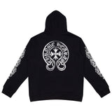CHH Chrome Heart Hoodie Horseshoe hooded sweater hoodie