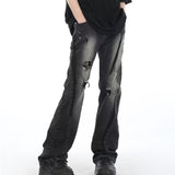Unisex Jeans Vintage Wide Leg Jeans Straight Pants