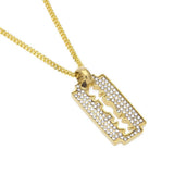 Jewelry Hip Hop Stainless Steel Pendant Necklace Punk Rock Rapper