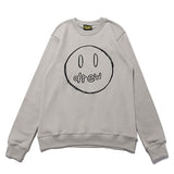 Drew House Sweatshirts Unisex Sketch Smiley Face Crew Neck Sweater