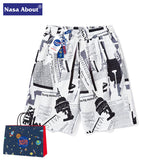 Nasa Shorts Summer Casual Sports Pants Loose