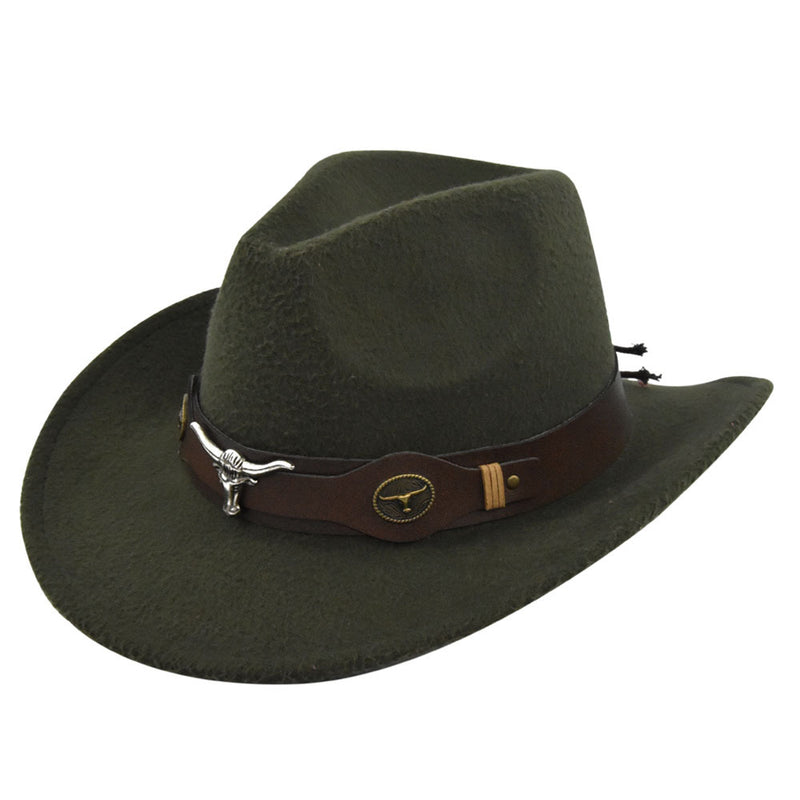 Walter White Fedora Cowboy Hat Retro Fedora Hat Fur Felt Hat Retro