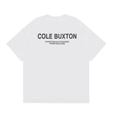 Cole Buxton T Shirts Short Sleeve T-Shirt Casual