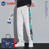 Nasa Sweatpants Sports Pants Men's Spring and Summer Loose Casual