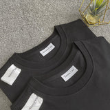Tommy T Shirts Magila Short Sleeve Embroidery Simple Ripped
