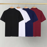 Tommy T Shirts Tommy Spring and Summer Men's Lapel Short Sleeve Polo Shirt