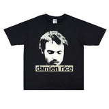 Rock Star T Shirt Pure Cotton Trendy T-shirt Short Sleeve Loose