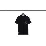 CHH Chrome Heart T Shirts Scroll Heart Gypsy Printed Crew Neck Short Sleeve T-Shirt