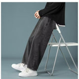 Unisex Jeans Retro Jeans Straight Pants High Street
