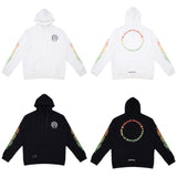 CHH Chrome Heart Hoodie Crowe Sanskrit circle print Chrome Hearts hooded sweater