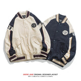 Men's Baseball Jacket Spring Baseball Uniform Men's Loose All-Match Casual Motorcycle Jacket