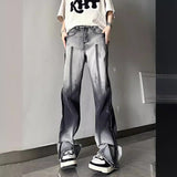 Unisex Jeans Tie-dye Old Pants