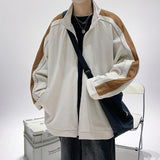 Nasa Jacket Jacket Men's Spring and Autumn Fashion Brand Loose Pu Handsome Boys