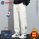 Nasa Sweatpants Sports Pants Men's Spring and Summer Loose Casual