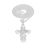 Jewelry Hip Hop Cross Diamond Pendant Necklace Crosses