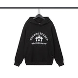 CHH Chrome Heart Hoodie Sanskrit embroidered hooded sweater couple