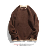 Men Sweater Autumn and Winter Sweater Men's Winter Loose All-Match Casual Sweater