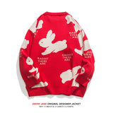 Men Sweater Winter Men's and Women's Loose All-Match round Neck Pullover Leisure Couple Sweater