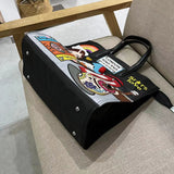 Chh Chrome Heart Leather Bag Embroidery Embroidery Bag Crossbody Tote Bag