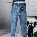 CHH Chrome Hearts Jeans Ripped Jeans