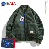 Nasa Jacket Men's Loose Overalls Spring and Autumn