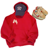 Girl Jacket Girls' Sweater Printed Letter Hooded