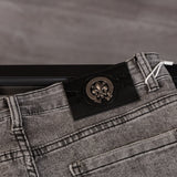 CHH Chrome Hearts Jeans Unisex Casual Loose Jeans