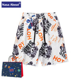 Nasa Shorts Summer Casual Sports Pants Loose